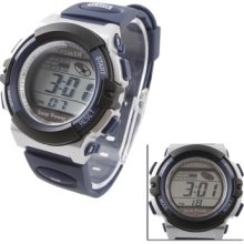 Men's Charm Solar Powered Multifunction Waterproof Digital Sports Watch