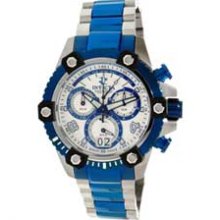 Men's Invicta Arsenal Chronograph Watch with White Dial (Model:
