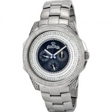 Men's Jbw-just Bling 2.00 Ct Round Full Case Diamond Watch Jb-6212-200-b