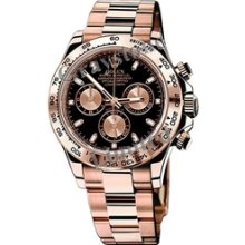 Men's Rolex Oyster Perpetual Cosmograph Daytona Watch - 116505_BlkInd