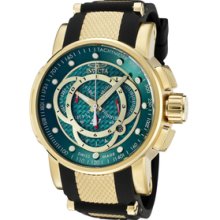 Men's S1 Green Dial Chronograph Black