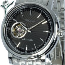 Men's Seiko Presage Sapphire Auto Bronze Dial, Steel Bracelet Ssa015j1