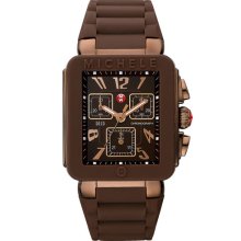 MICHELE 'Park Jelly Bean' Brown Dial Watch Brown
