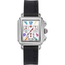 MICHELE Signature Deco Carousel Onyx Silicone