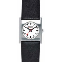 Mondaine Railways Watch wrist watches: Evo Cube On Strap a658.30320.16