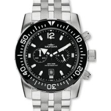 Mondia Wave Swiss Quartz Chronograph Dive Watch with a Ceramic Bezel #1-691-1