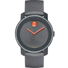 Movado Bold 3600071 Watch Large Unisex Grey Dial Aluminum Case Quartz