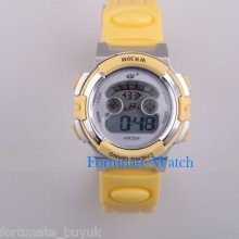 Multi Color Silicon Digital Date Led Sport Watch Kids Ds2814 Waterproof Fashion