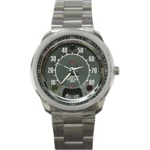 Nash Metropolitan Economy Subcompact Classic Car Speedometer Sport Metal Watch