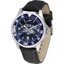 Nevada Wolf Pack Mens Leather Anochrome Watch
