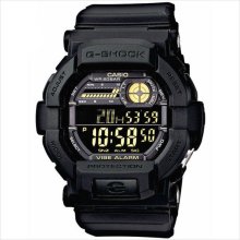 New casio g-shock mens black digital chronograph watch gd350-1b lowest price