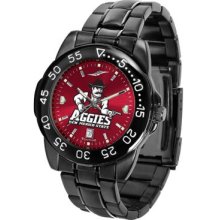 New Mexico State Aggies Fantom Sport Watch, Anochrome Dial, Black - FANTOM-A-NMS