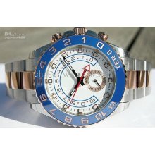 New Yachtmaster Ii 116681 Rose Gold/steel Automatic Mechanical Mens