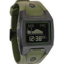 Nixon Lodown Digital Tide Watch - Matte Black/surplus