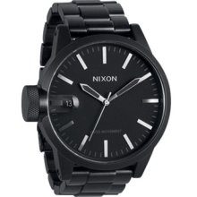 Nixon The Chronicle SS Mens Watch - All Matte Black