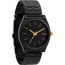 Nixon - The Time Teller in Matte Black / Gold