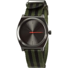 Nixon Time Teller Watch - Men's Surplus/Black Nylon, One Size