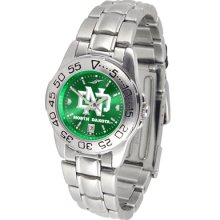 North Dakota Fighting Sioux Sport Steel Band AnoChrome-Ladies Watch