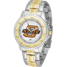 Oklahoma State University Men's Two Tone Dress Watch