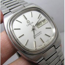 Omega Seamaster Tv Dial Automatic Gents Ss Rare.