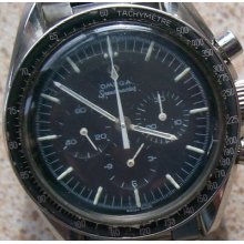 Omega Speedmaster Cal 321 Chronograph Wristwatch Steel Case 42 Mm Original Strap