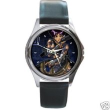 Oni Ultimate Weapon Black Leather Wrist Watch