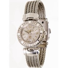 Phillipe Charriol Stainless Steel And Diamond St. Tropez Ladies Watch