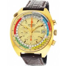 Pre-Owned Wakmann Regatta Chronograph Gold-Plated Case PVU276-699