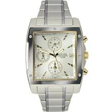 Pulsar Chronograph Steel Bracelet Silver Dial Men's watch #PF8341
