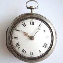 Rare Johann Wolfgang Betz From Hoff Fusee Pocket Watch, Ca. 1750s