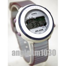 Rare Vintage Casio Tpc-10 Lcd Digital Watch Tropico Japan