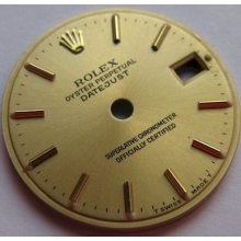 Rolex 2030 2035 Lady Watch Movement Part: Yellow Dial With Date