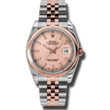 Rolex Everose Datejust 116201 PXJ