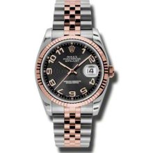 Rolex Everose Datejust 116231 BKCAJ MEN'S WATCH