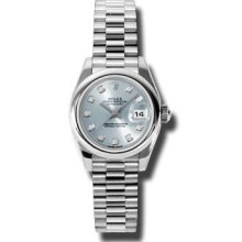 Rolex Lady Platinum President 179166 gbdp