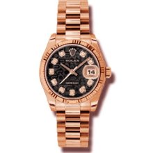 Rolex Lady Rose Gold President 31mm 178275 bjd