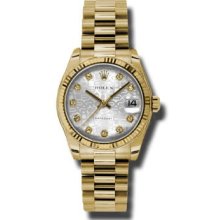 Rolex Lady Yellow Gold President 31mm 178278 SJDP