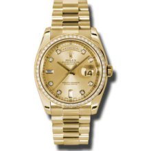 Rolex Oyster Perpetual Day-Date 118348 CHD MEN'S WATCH