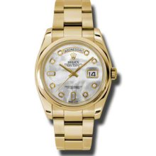 Rolex Oyster Perpetual Day-Date 118208 MDO MEN'S WATCH