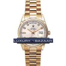 Rolex Perpetual Day-date 118235 (champagne Dial, Diamond Markers)