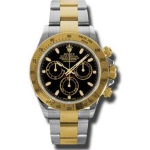 Rolex Watches Daytona Steel and Gold 116523 bks