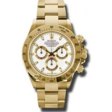 Rolex Watches Daytona Yellow Gold Bracelet 116528 ws