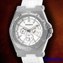 Rousseau Roland Mens 3 Eye Sport Watch Day/date Rousseau Roland Mens 3 Eye Sport Watch Day/date