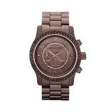Runway Chocolate Chronograph Ladies Watch