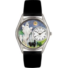 S-1220010 Halloween Ghost Watch Classic Silver