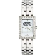 SAN ANTONIO SPURS LADIES ALLURE WATCH STAINLESS BRACELET