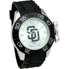 San Diego Padre watch : San Diego Padres Beast Sport Watch - Black