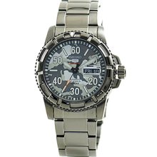 Seiko 5 Sports 100m Military Dail Men's Watch Srp225k1 Srp225k