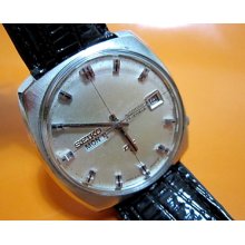 Seiko 6106dx Automatic Japan 25 Jewels ,,,,,running Littel To Fast All Day