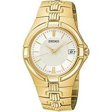 Seiko Men's Gold Tone SGEC70